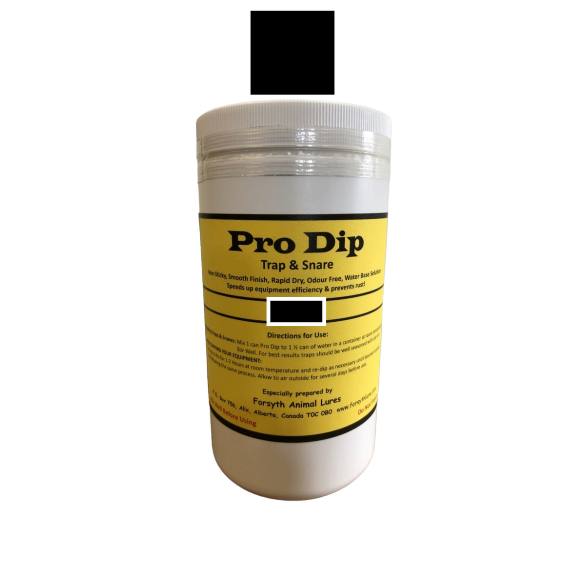 Prodip Caca Pro Dip snare and trap dye – Pièges Ouell Traps