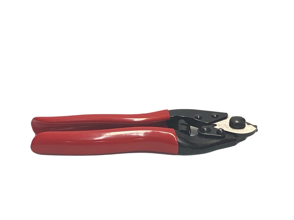 Cutting steel cable online with bolt cutters